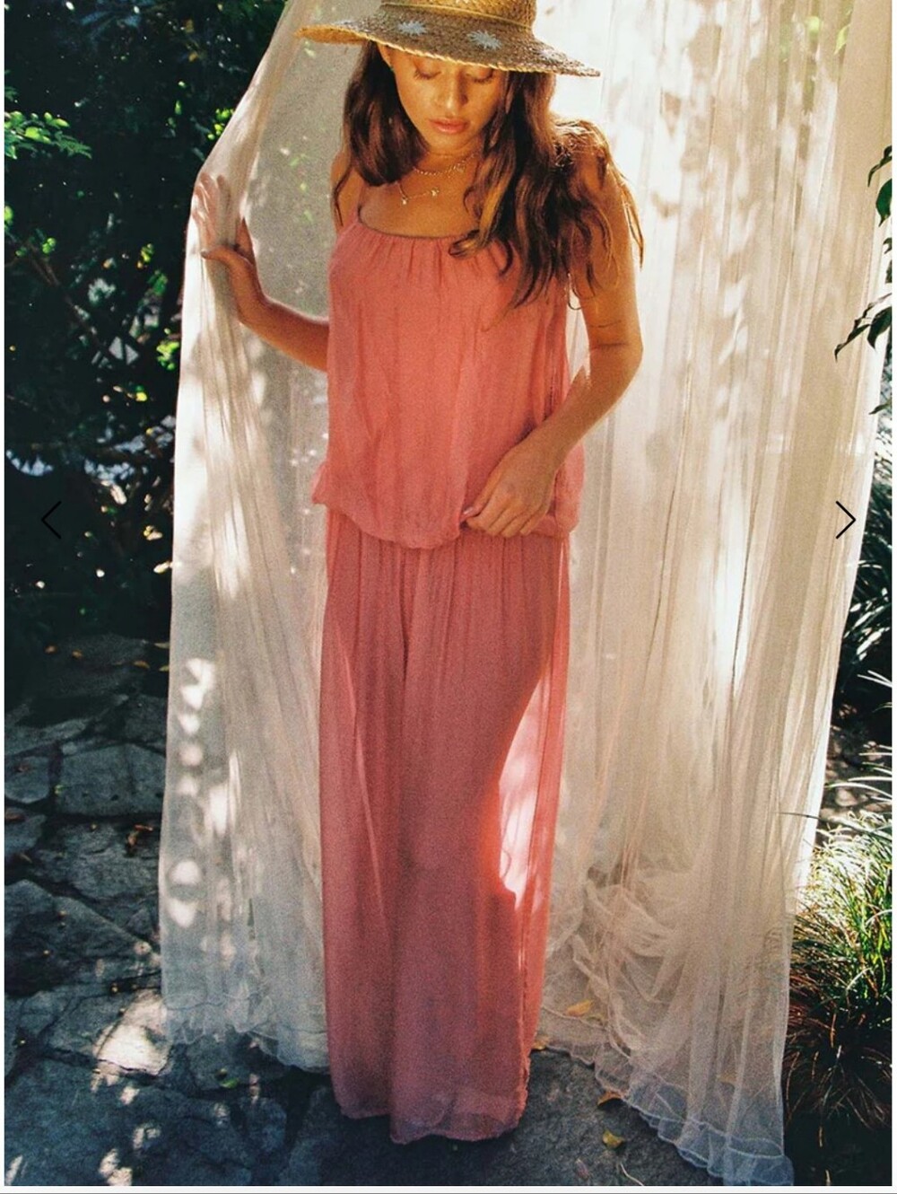 Coral Stella Jumpsuit by Scandal Italy Size L